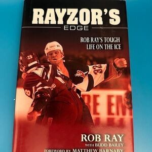 Rayzor's Edge by Rob Ray - Red Hockey Memoir